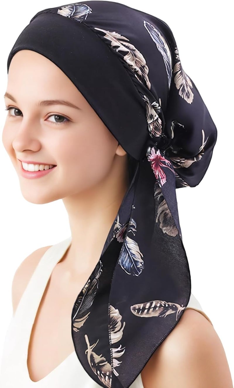 Belleshow Chemo Headwear Turbans for Women, Cancer Head Scarf, Headwear Coverings Caps, Head Wraps for Cancer Patients - Image 1